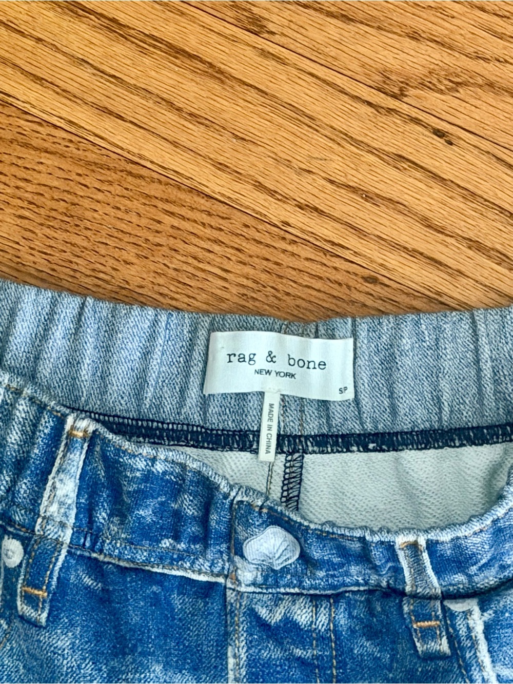 rag & bone Women's Miramar Terry Walking Shorts | Brooke wash | Size Small - Picture 14 of 15